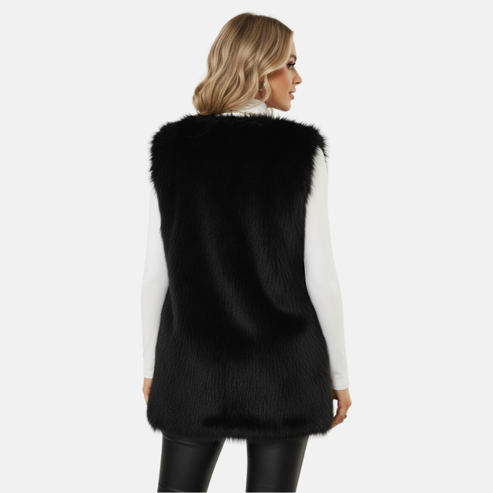 Amy | Chique Faux Fur Dames Gilet