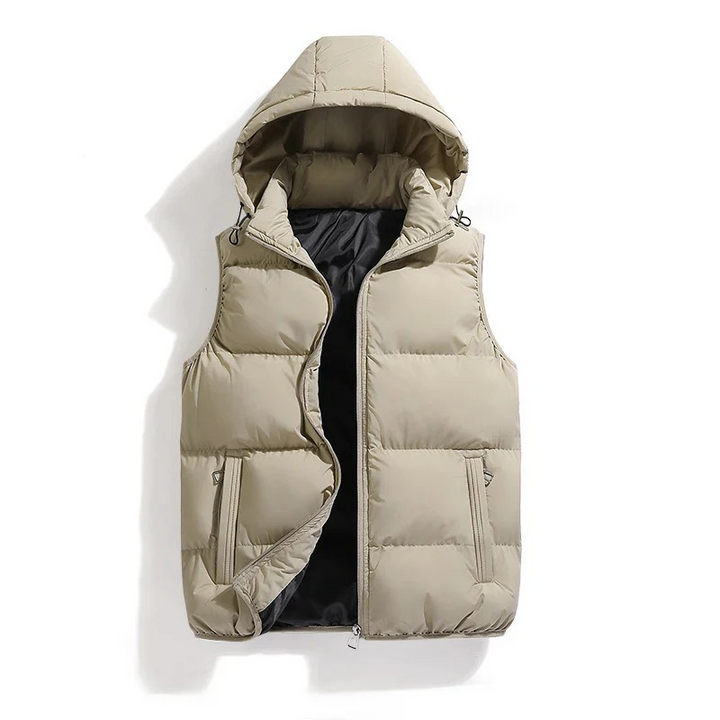Bram | Luxe Bodywarmer Met Capuchon
