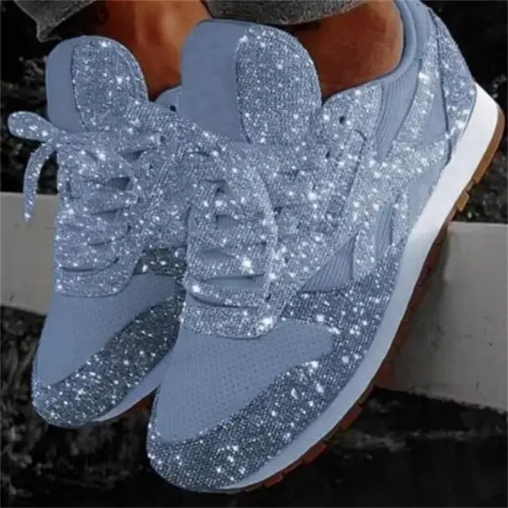 Bella | Casual Dames Glitterschoenen Met Pailletten
