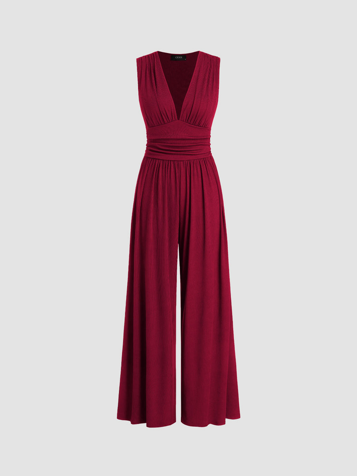 Wendy | Elegante Dames Jumpsuit met V-hals voor Vrouwen