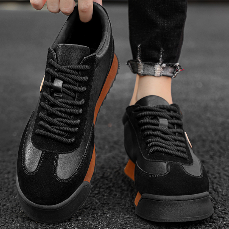 Enzo - Handgemaakte Luxe Heren Schoenen - Italiaanse Vakmanschap - Echt Leer & Suède