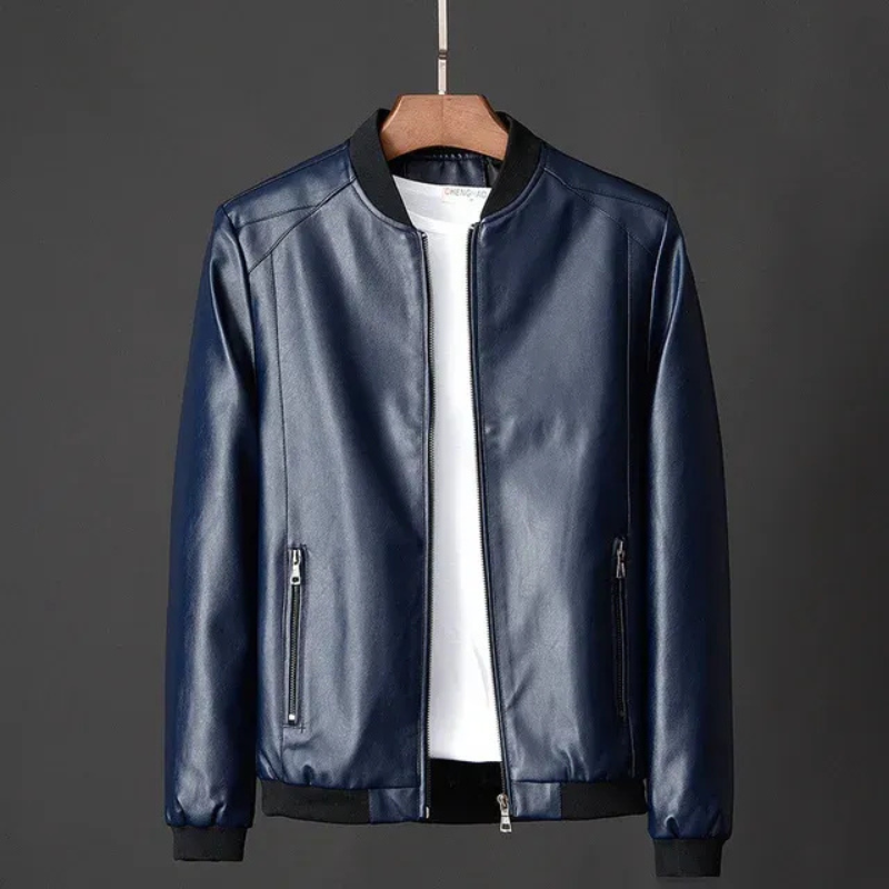 Amir | Leren Jas Voor Heren | Tijdloze Stijl En Comfort