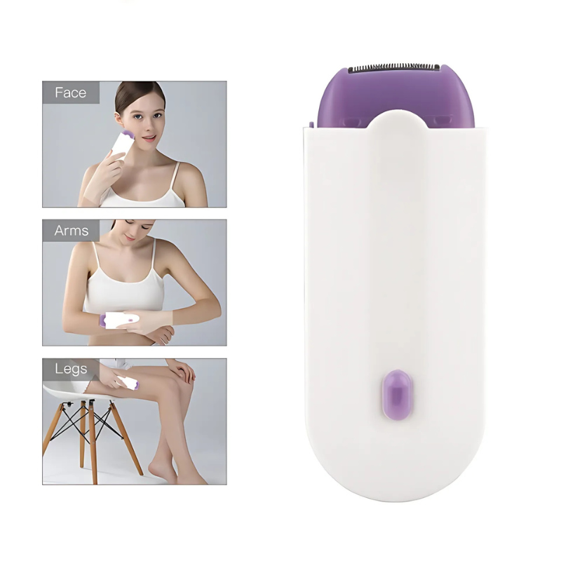 FluweelSmooth Pro | Laser Ontharingsapparaat | Pijnloos Ontharen | Sensa-Light Comfort