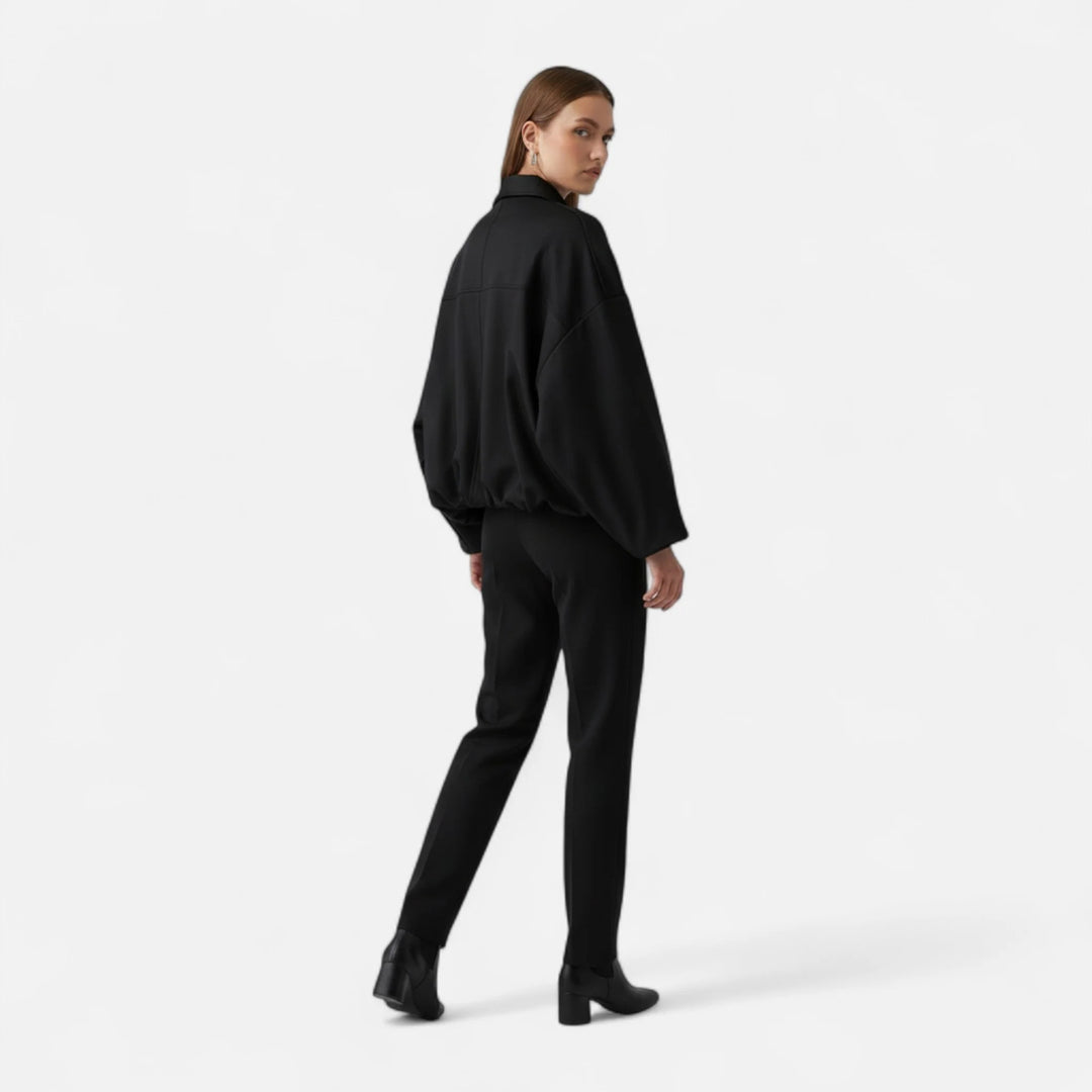 Sorata | Dames Jas met Gedrapeerd Silhouet