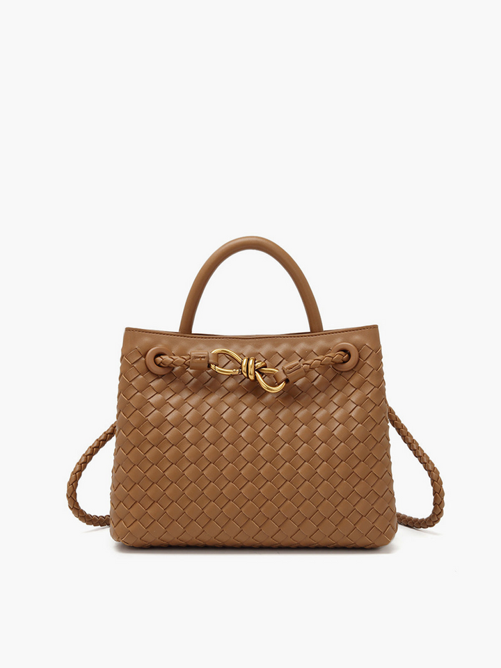 Fiona | Elegante Dames Tas | Met Metaal Twist Detail En Elegant Handvat