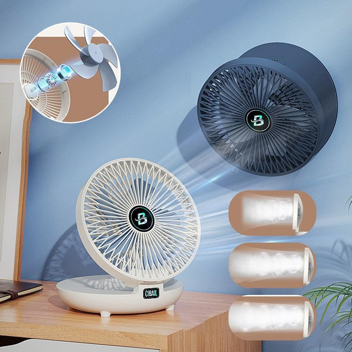 Westman | Mini Opvouwbare Ventilator | Compacte Formaat | Krachtige Luchtstroom