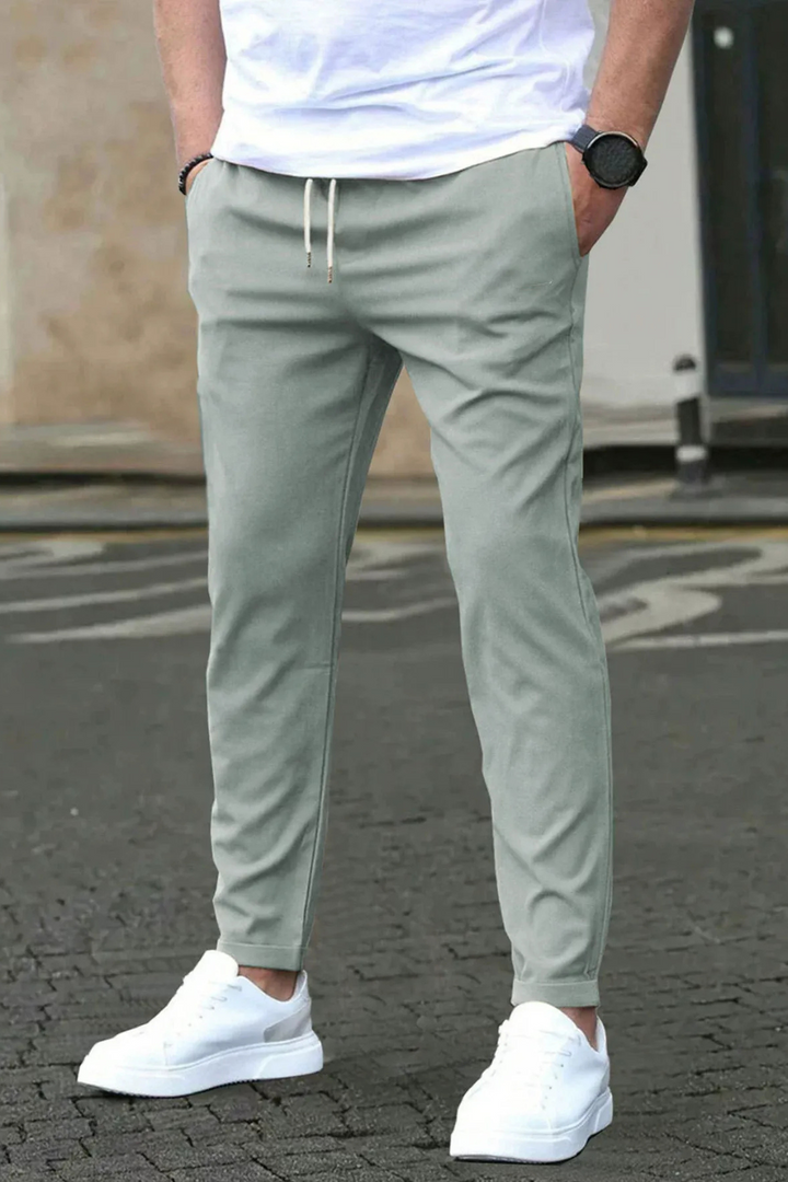 Steve | Moderne Stretch Broek | Heren Broek