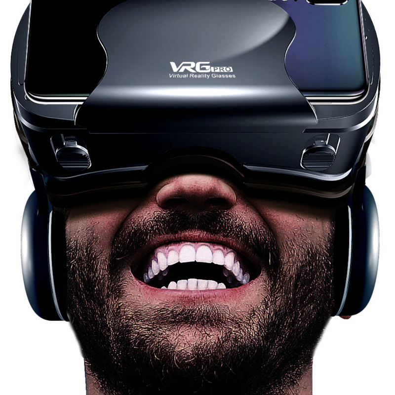 MasonX | Virtual Reality Smart VR Bril met Geïntegreerde Headset voor iPhone & Android