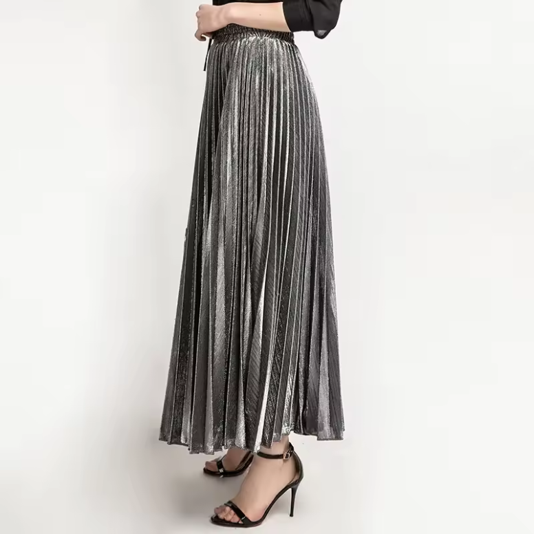 Sierra | Dames Maxi Rok | Stijlvol Chic Rokje | Met Hoge Taille