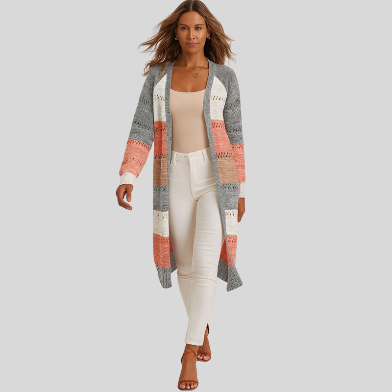 Elsa | Gebreid Dames Vest | Relaxed Cardigan