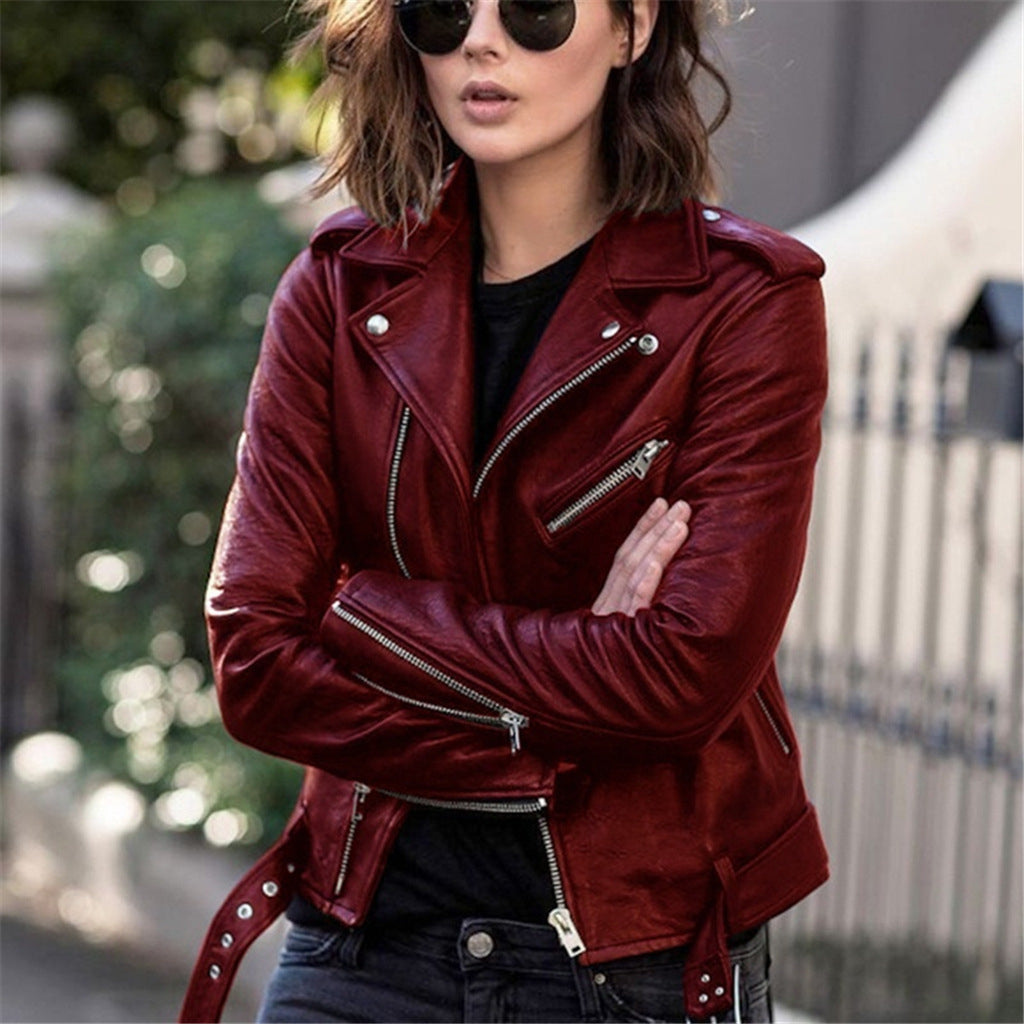 Jassu | Trendy Dames Jas | Leren Jack | Veelzijdige Look
