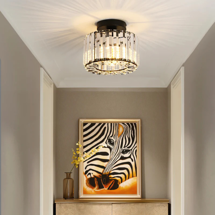 Demora | Luxe Kristallen Plafondlamp | Stralende Plafondverlichting