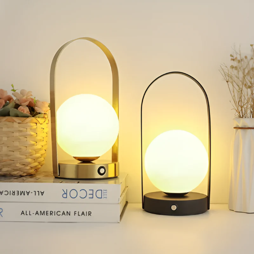 Demora | Draadloze Oplaadbare Tafellamp | Moderne Elegantie