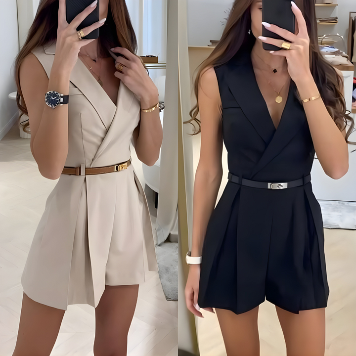 Charis | Stijlvolle Mouwloze Jumpsuit | Trendy En Comfortabel