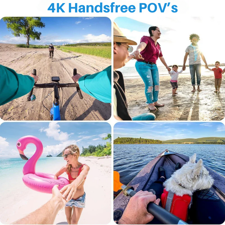 Hexton | 4K 128GB UHD Mini Body Camera | Uw Ultieme Handsfree Ppnamepartner