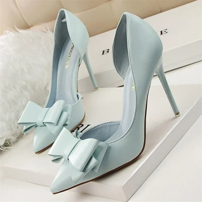 Selena | Dames Pumps met Strikdetail | Elegante Vrouwen Hakken