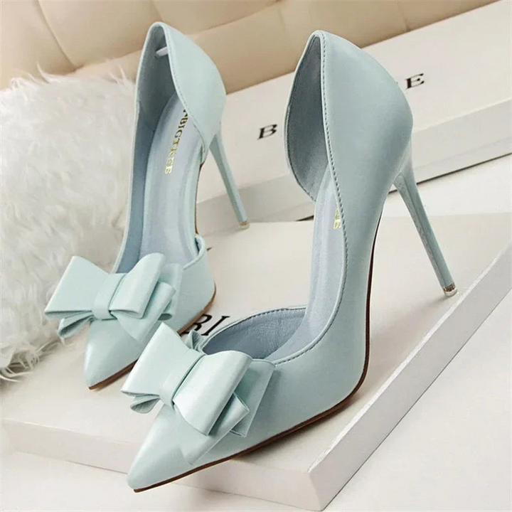 Selena | Dames Pumps met Strikdetail | Elegante Vrouwen Hakken