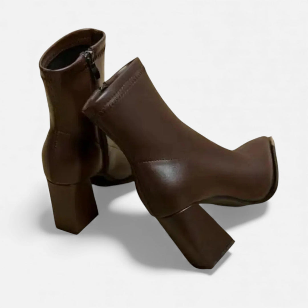 Sorata | Hoge Dames Enkelboots – Moderne Raffinement