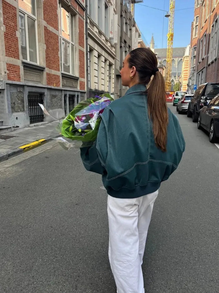 UrbanEdge | Oversized Leren Jas | Casual | Ideaal voor Lente, Herfst en Winter