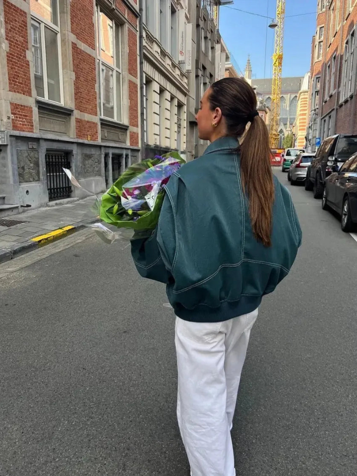 UrbanEdge | Oversized Leren Jas | Casual | Ideaal voor Lente, Herfst en Winter