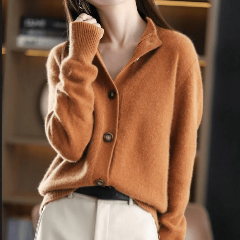 Guri | Dames Cardigan | Elegante Vest | Zacht Gebreid | Relaxte Pasvorm