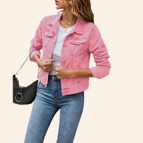 Mira | Zomerse Dames Jas | Denim Jacket | Casual Jasje