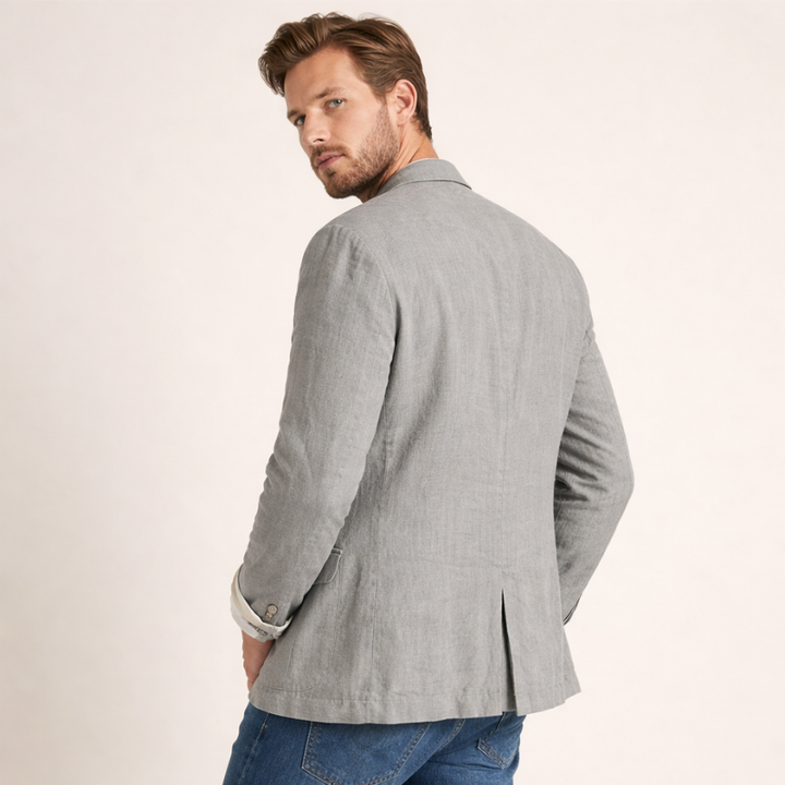 Sorata | Heren Linnen Blazer | Lichtgewicht Shirt | Moderne Elegantie