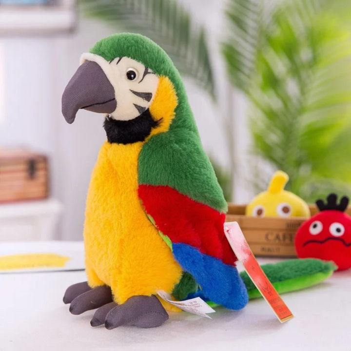 ChatBird | Interactieve Papegaaienknuffel Met Geluid
