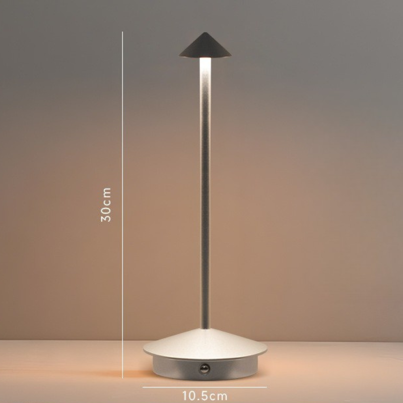Demor | Minimalistische LED Tafellamp | Waterdichte en Dimbare Draadloze Verlichting