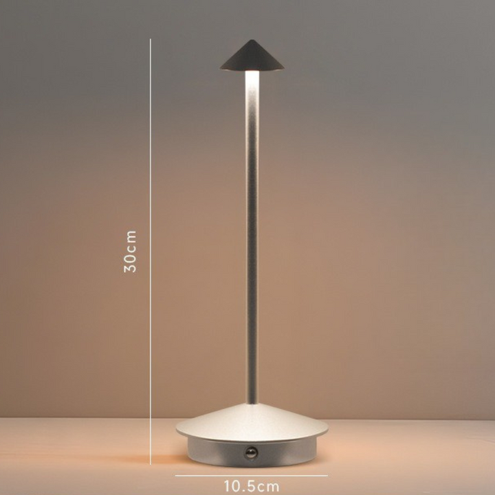 Demor | Minimalistische LED Tafellamp | Waterdichte en Dimbare Draadloze Verlichting