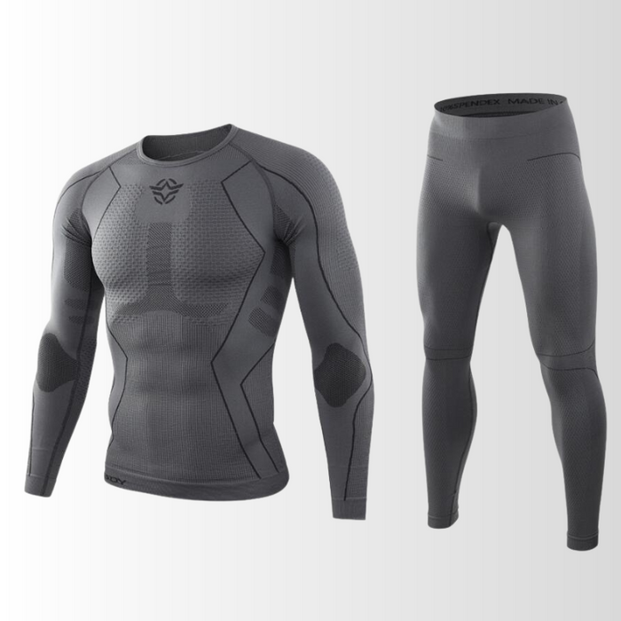HotRope | Thermische Heren Onderkleding Set | Uitstekende Pasvorm | Ademend En Vochtregulerend
