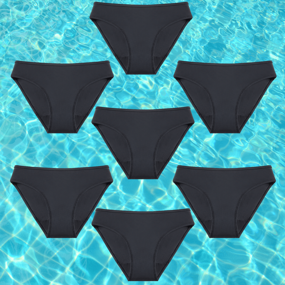 Lisa | Dames Menstruatie Bikinibroekje | Vrouwen Ondergoed Zwemkleding