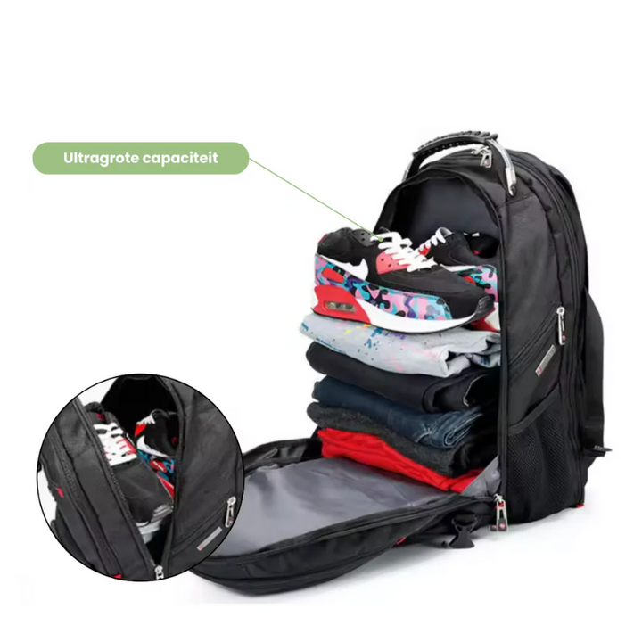 Westman | Laptop Rugzak | Multifunctioneel Design | Geschikt Voor 17 Inch Laptops
