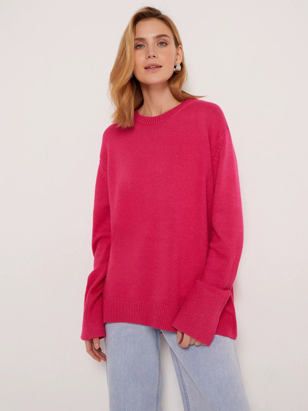 Perry | Dames Jumper Sweater | Pullover Oversized Trui