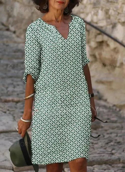 Lilly | Lichte en Luchtige Dames Midi Jurk | Voor De Zomer