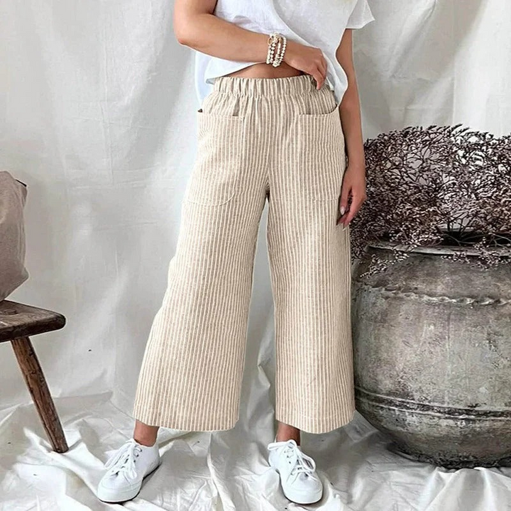 Elsa | Comfortabele Dames Broek | Linnen Broek