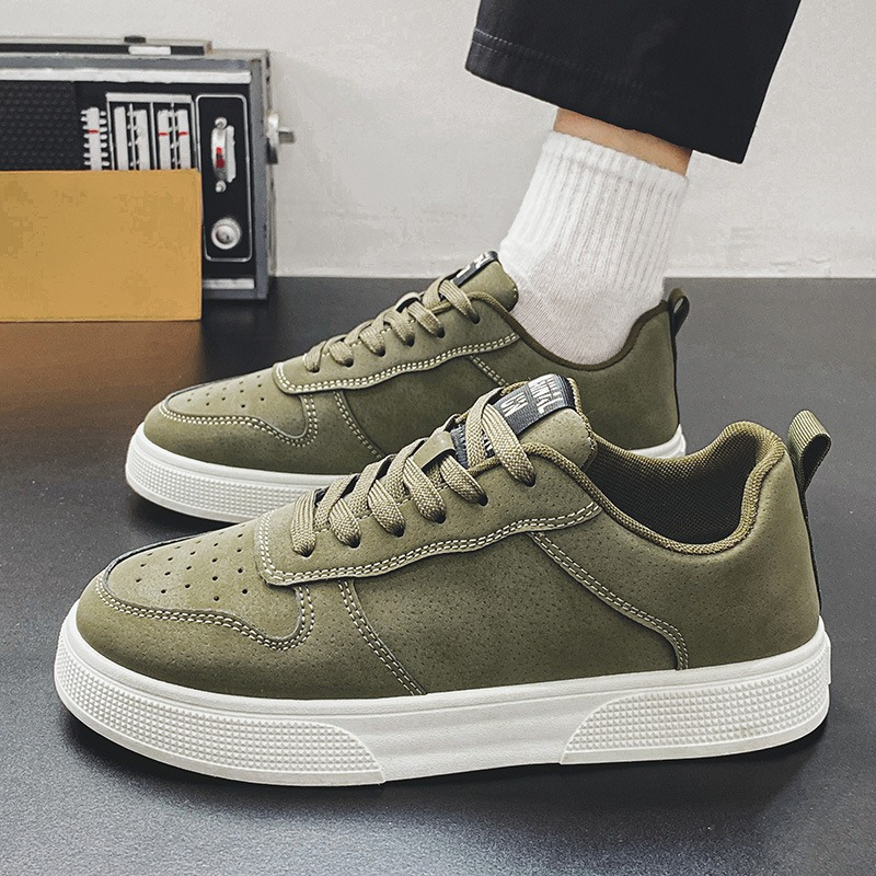Ricky | Luxe Suede Heren Schoenen | Elegante Sneakers