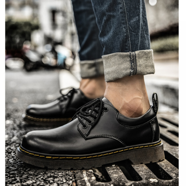 Rhenes | Heren Schoenen | Leren Veterschoenen | Tijdloze Stijl