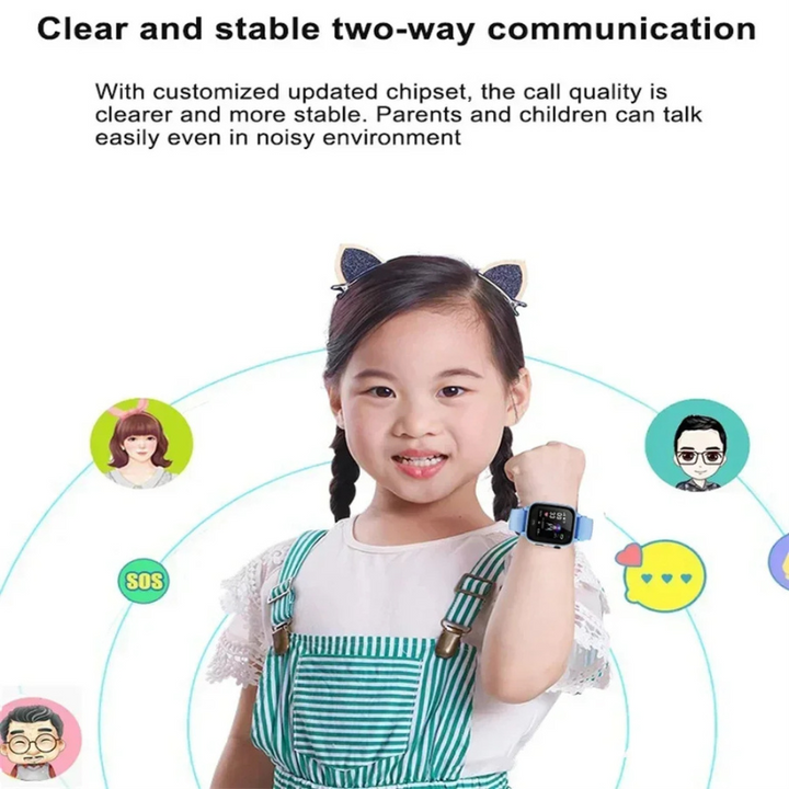 Danam | Waterdichte GPS-Smartwatch Voor Kinderen