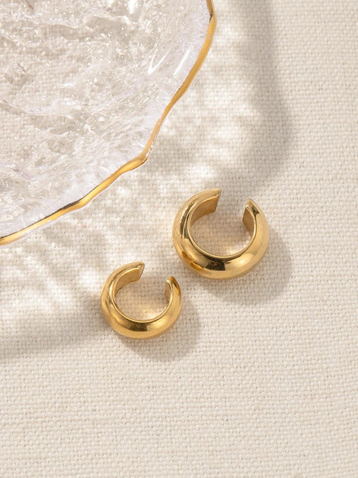 Zoella | Trendy Gouden Chunky Ear Cuff | Gedurfde Look