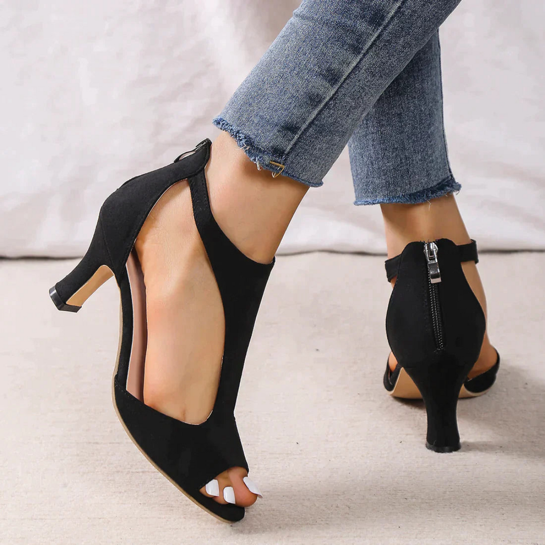 Euphoria | Dames Orthopedische Sandalen met Hak | Vrouwen Schoenen Hakken