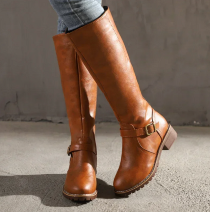 Sandra | Lange Laarzen | Elegante Dames Schoenen