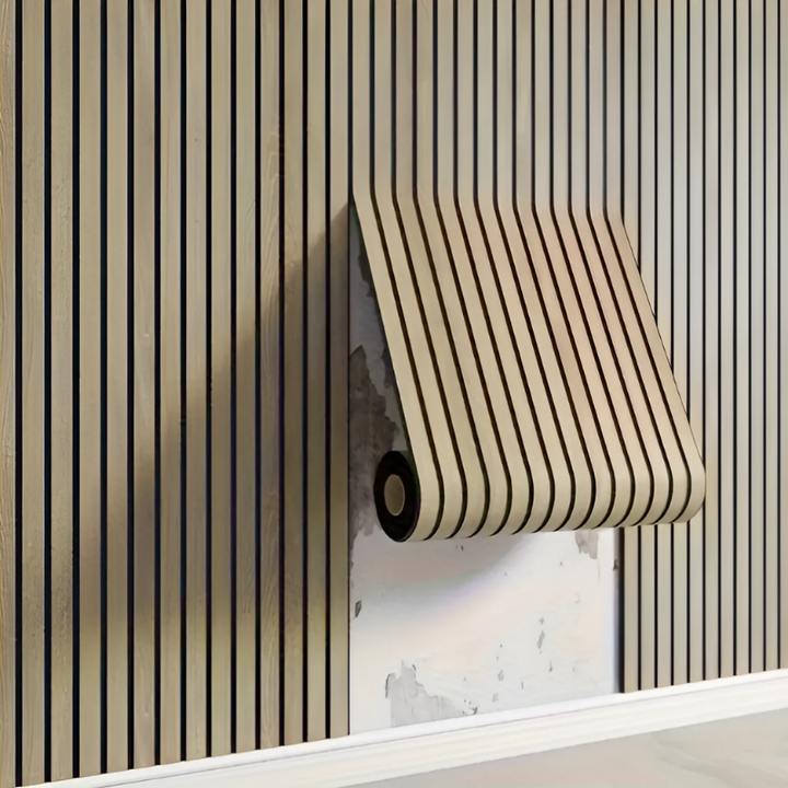 Demor | 3D Akoestisch Wandpaneel | Zelfklevende PVC Wanddecoratie
