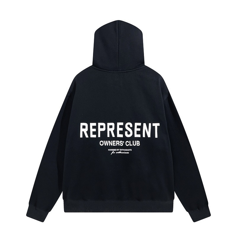 Berke | Heren Nova Exclusieve Hoodie | Represent Streetwear Look voor Mannen
