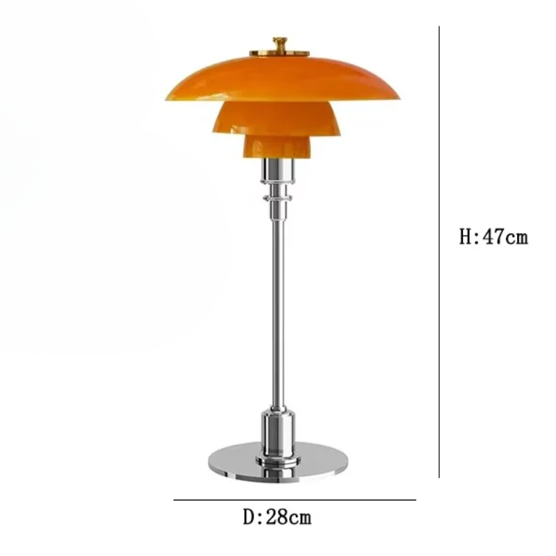 Damoura | Moderne Deense Design Tafellamp | Warm LED-Licht