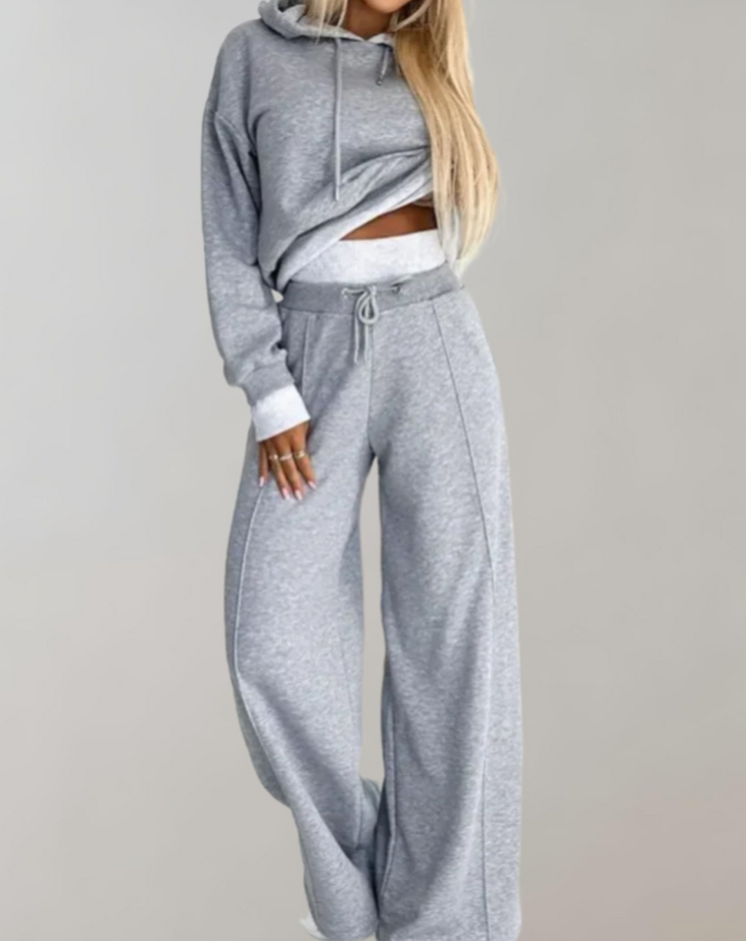 Livy | Moderne Hoodie en Broek Set | Dames Tweedelige Set