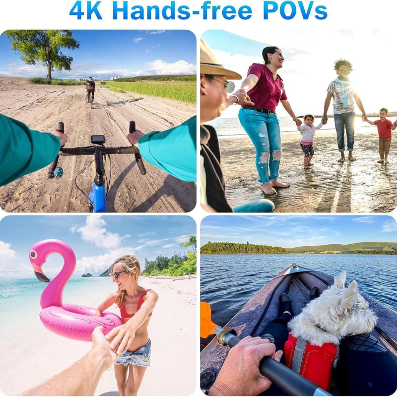 Hexton | 4K 128GB UHD Mini Body Camera | Uw Ultieme Handsfree Ppnamepartner