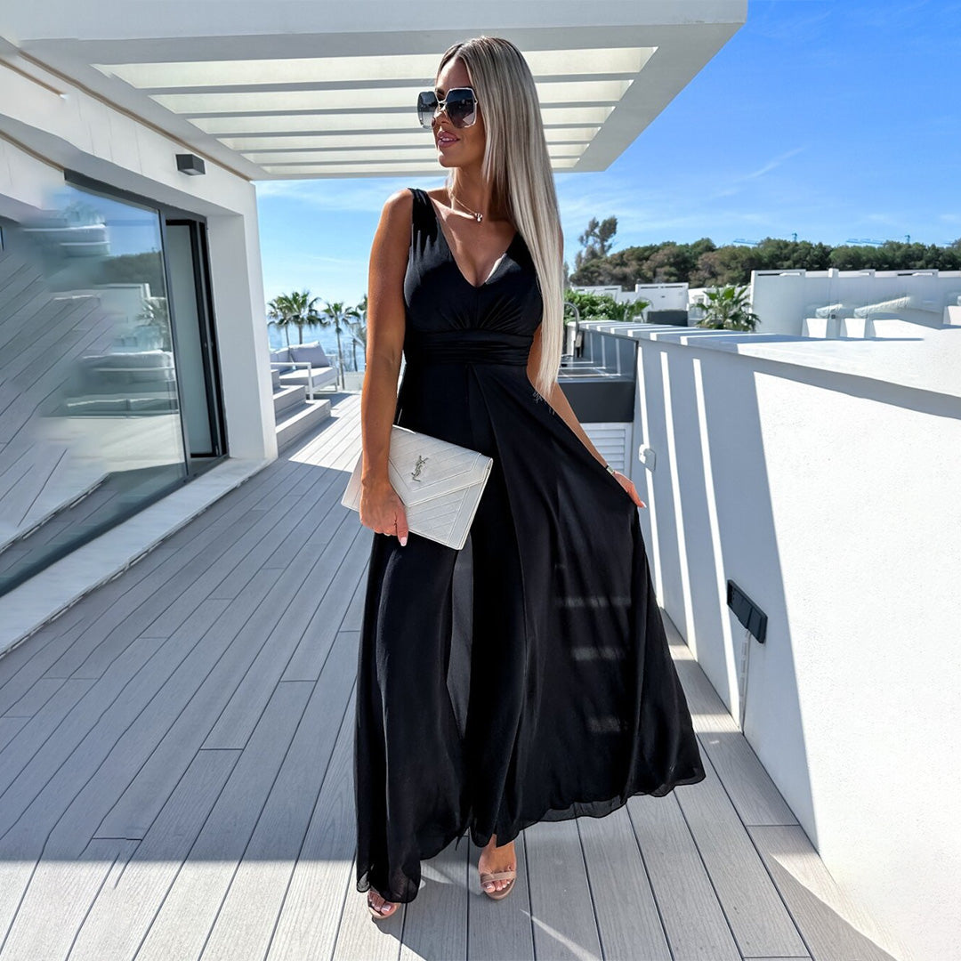 Mila | Dames Elegante Jumpsuit met Sleep | Voor Vrouwen