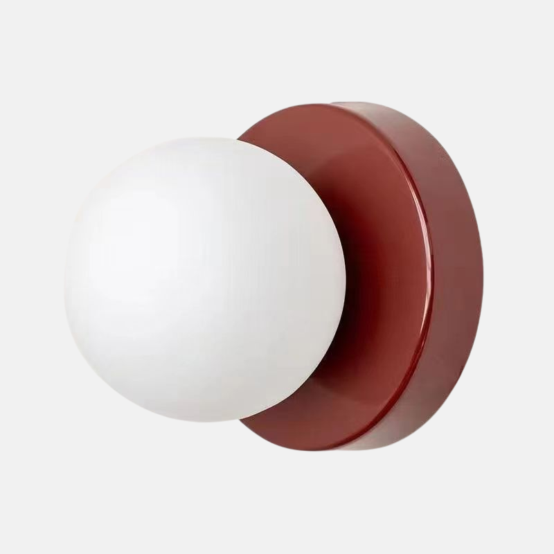 Demora | Luxe Wandlamp | Moderne LED Wandverlichting Met Glazen Bol