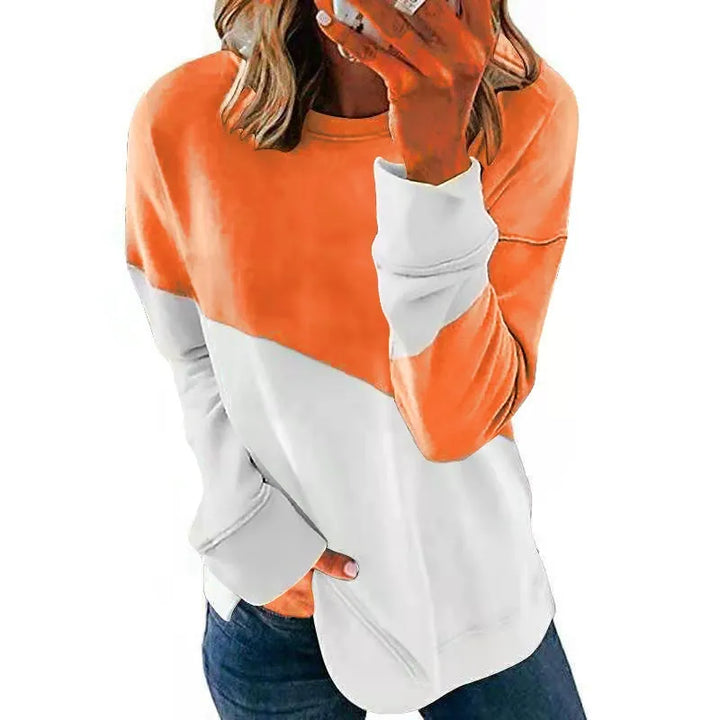 Helen - Sweater Dames - O-Hals Sweatshirt - Comfortabel & Veelzijdig